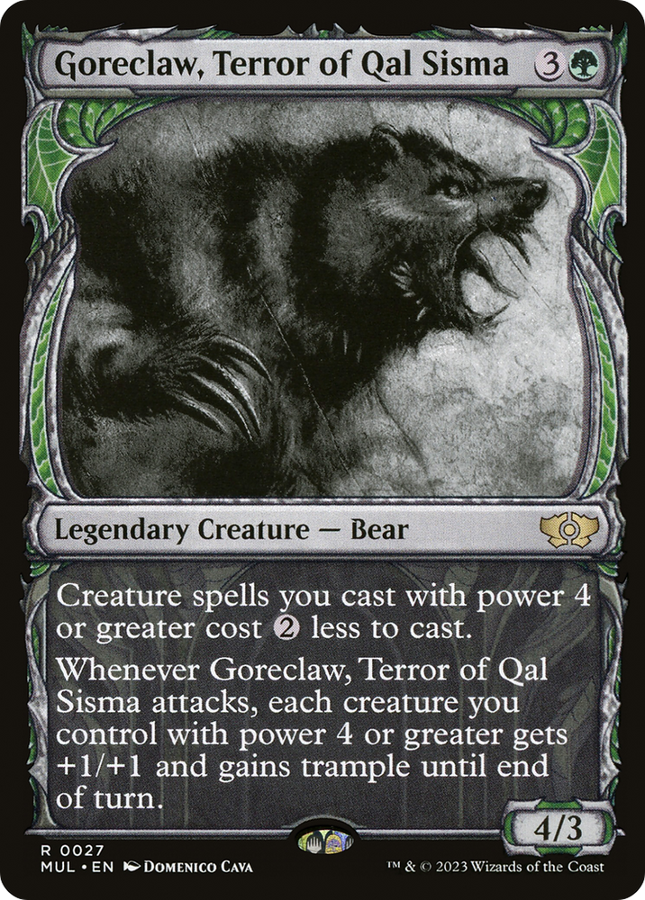 Goreclaw, terror de Qal Sisma [Leyendas multiverso] 