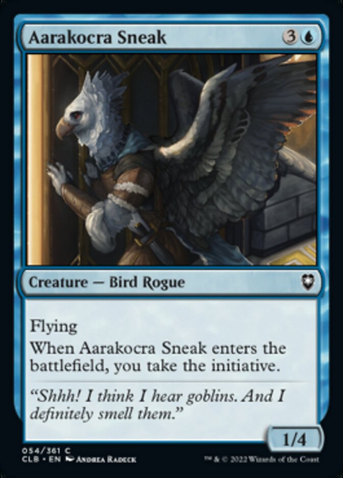 Furtivo de Aarakocra [Commander Legends: Batalla por Baldur's Gate] 