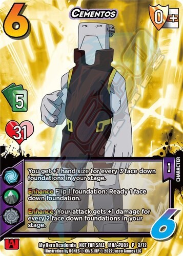 Cementos [Promociones de Crimson Rampage] 