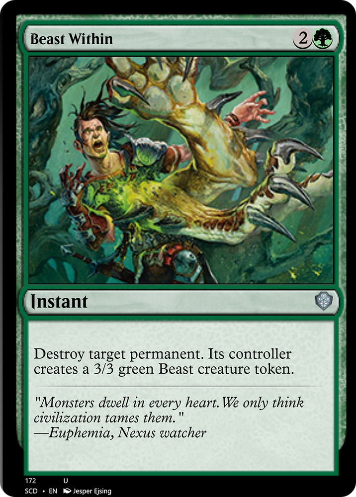 Bestia interior [Mazos de Starter Commander] 