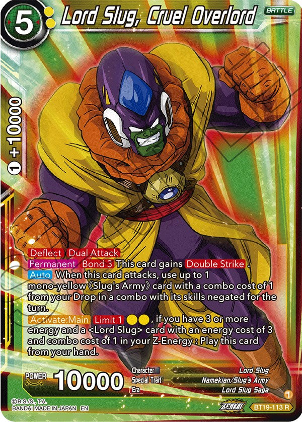Lord Slug, Cruel Overlord (BT19-113) [La ambición del luchador] 