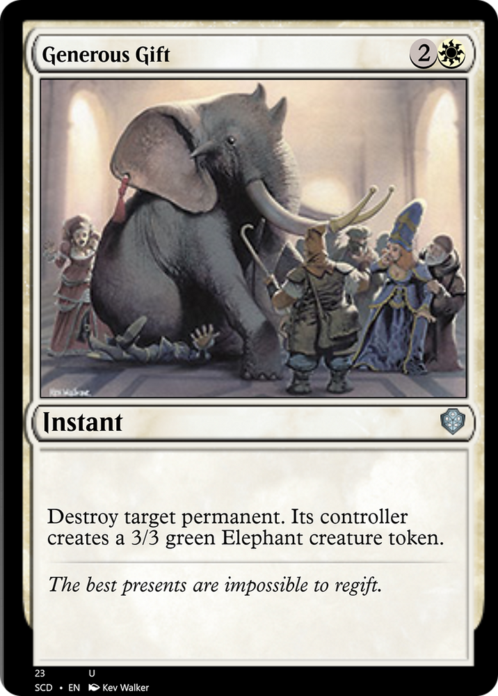 Regalo generoso [Mazos Starter Commander] 