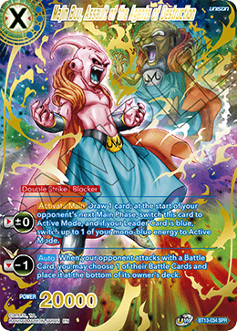 Majin Buu, Asalto de los Agentes de Destrucción (SPR) (BT13-034) [Rivalidad Suprema] 