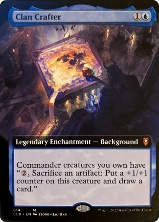 Clan Crafter (arte extendido) [Commander Legends: Batalla por Baldur's Gate] 
