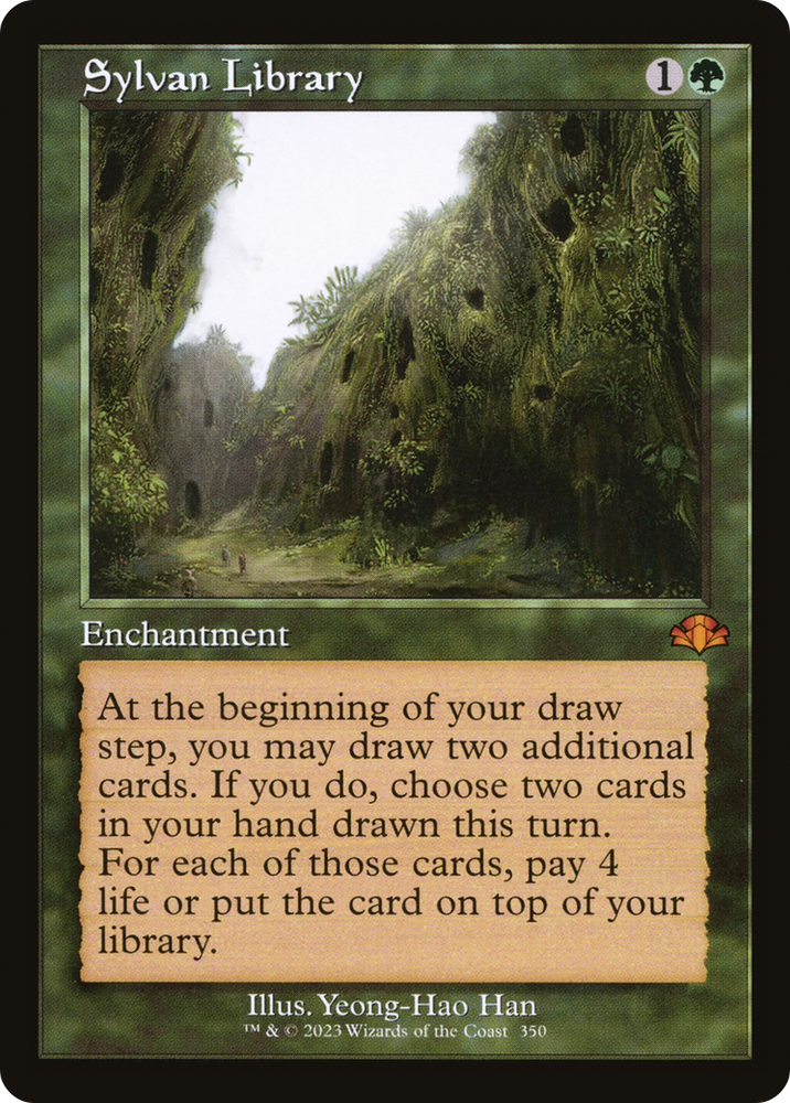 Biblioteca Sylvan (Retro) [Dominaria Remastered] 