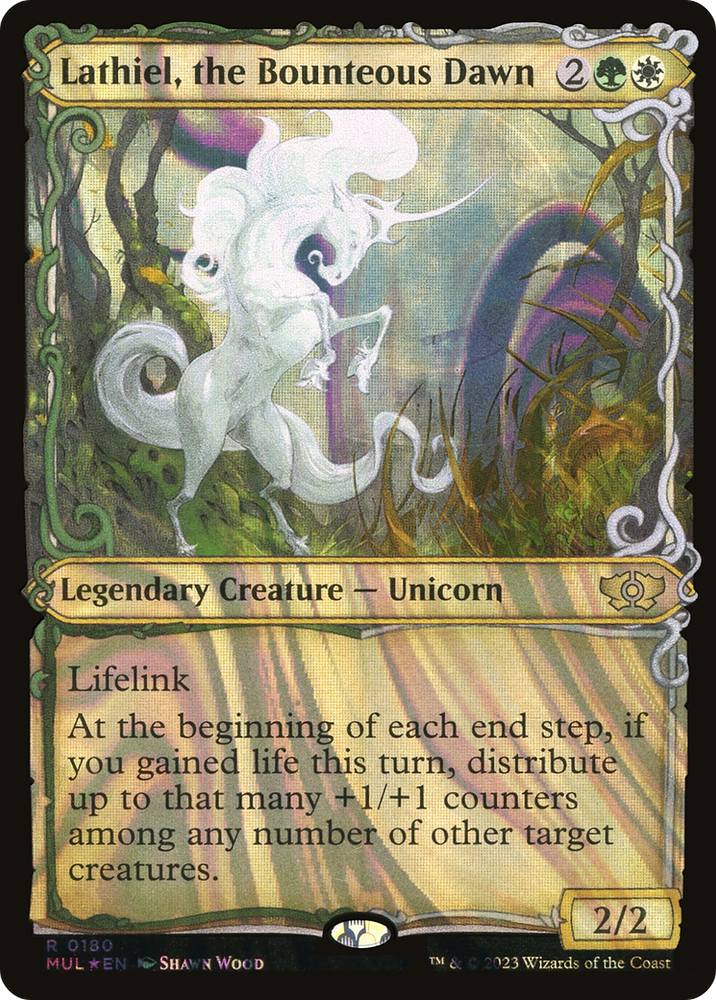 Lathiel, el amanecer generoso (Halo Foil) [Multiverse Legends] 