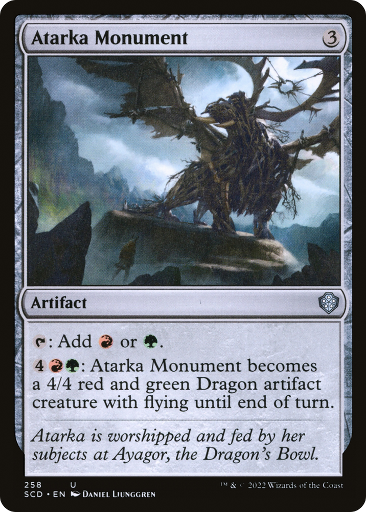 Monumento a Atarka [Mazos Starter Commander] 