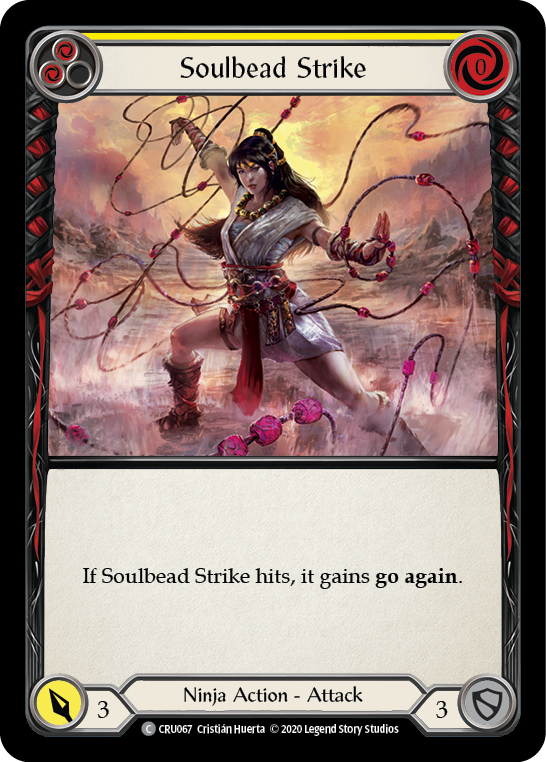 Soulbead Strike (Amarillo) [CRU067] (Crucible of War) 1.ª edición Normal 