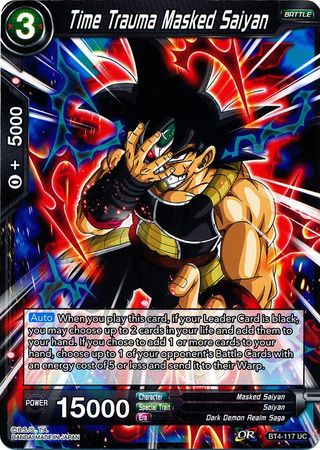 Saiyan enmascarado de trauma temporal (BT4-117) [Guerra colosal] 