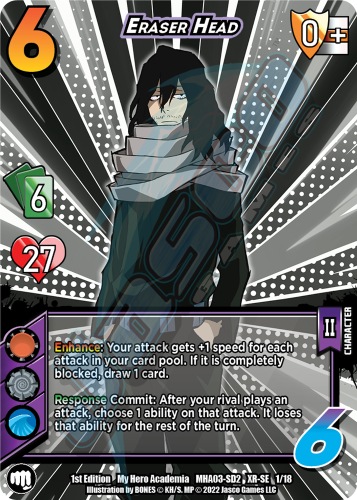 Cabeza de borrador [Eraser Head Clash Deck XR] 