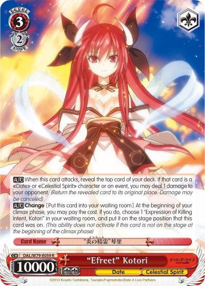 "Efreet" Kotori (DAL/W79-E059 R) [Date A Live] - Blue Jay's Cauldron
