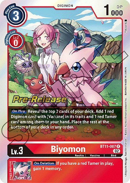 Biyomon [BT11-007] [Promociones de prelanzamiento de la fase dimensional] 