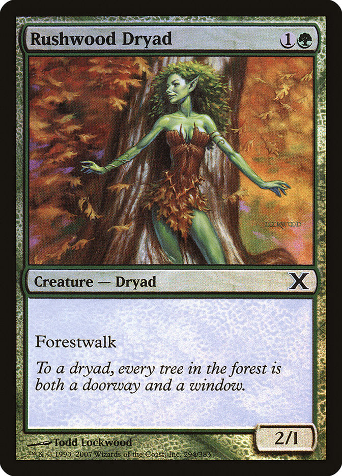 Rushwood Dryad (lámina premium) [Décima edición] 