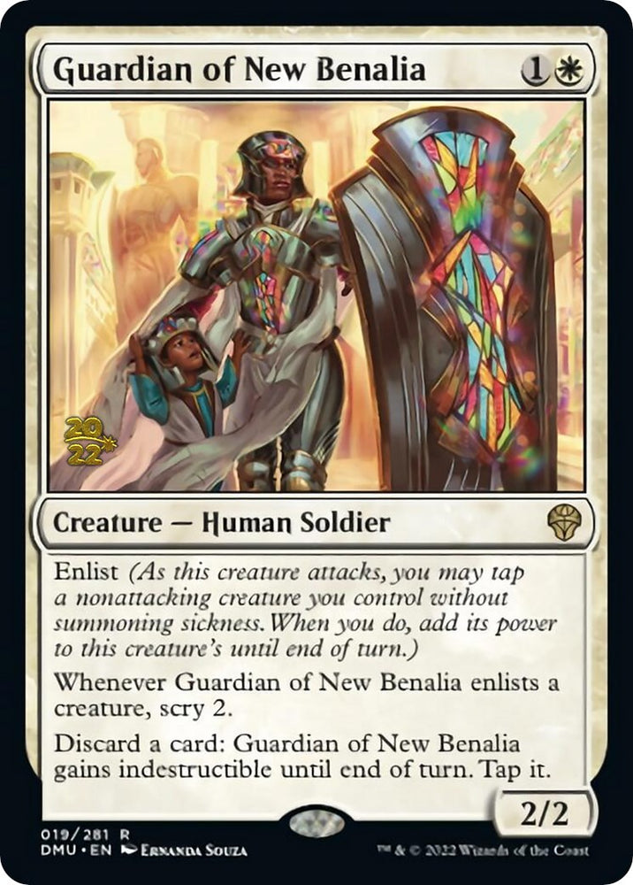 Guardián de New Benalia [Promociones de presentación de Dominaria United] 