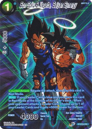 Son Goku y Vegeta, Saiyan Synergy (P-276) [Selección de coleccionista vol. 2] 