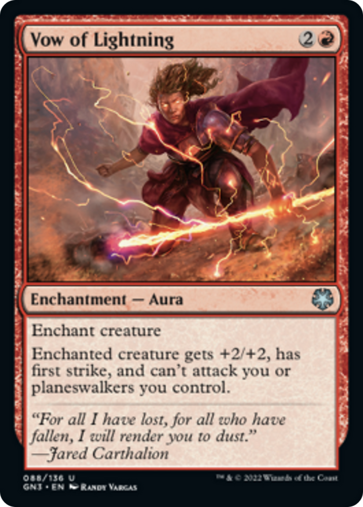 Vow of Lightning [Noche de juegos: todos contra todos] 