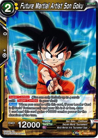 Futuro artista marcial Son Goku (TB2-052) [Torneo Mundial de Artes Marciales] 