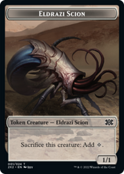 Oso // Ficha de doble cara Eldrazi Scion [Fichas Double Masters 2022] 