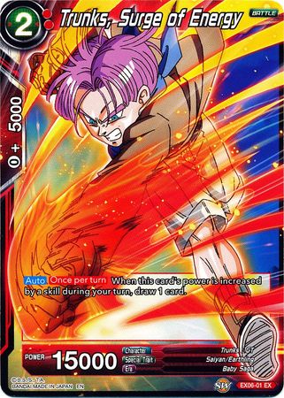 Trunks, Surge of Energy (EX06-01) [Conjunto especial de aniversario] 