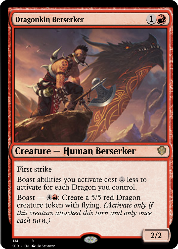 Dragonkin Berserker [Mazos de comandante inicial] 