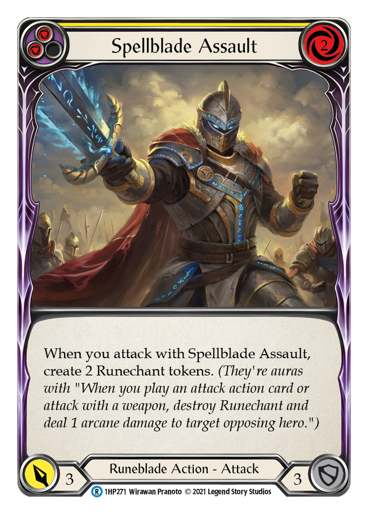Spellblade Assault (Amarillo) [1HP271] (Paquete de historia 1) 