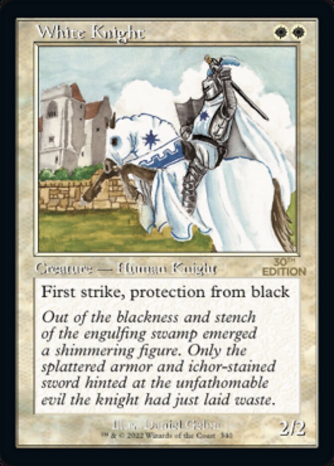Caballero Blanco (Retro) [Edición 30 Aniversario] 