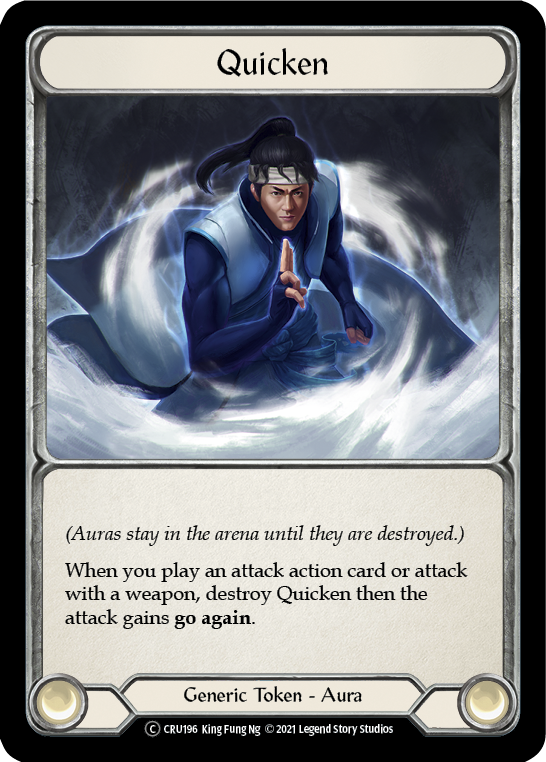 Quicken [U-CRU196-RF] (Crucible of War)  Rainbow Foil