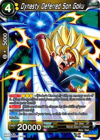 Dinastía Diferida Son Goku (BT4-081) [Guerra Colosal] 