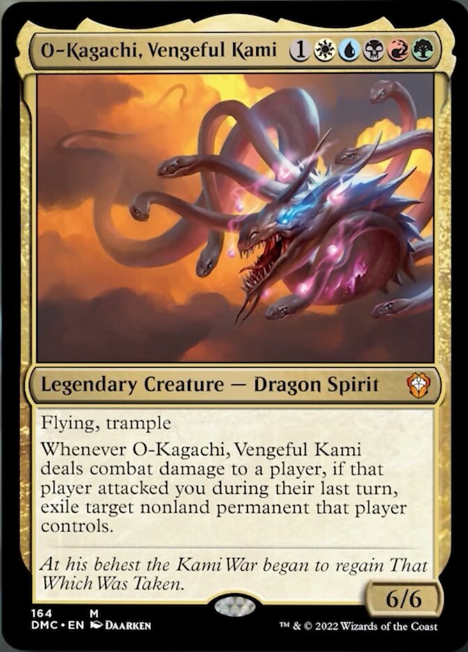 O-Kagachi, Kami vengativo [Comandante Unido de Dominaria] 