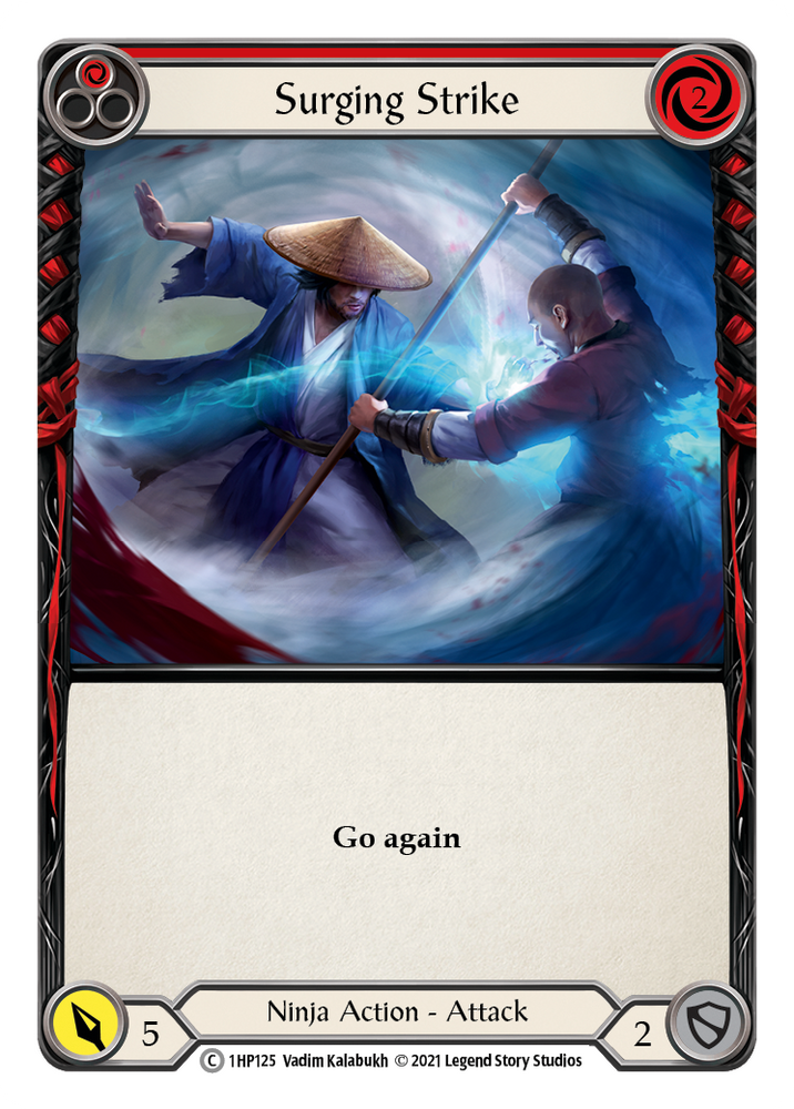 Golpe creciente (rojo) [1HP125] (Paquete de historia 1) 