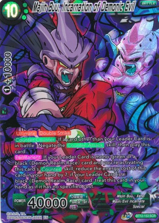 Majin Buu, encarnación del mal demoníaco (BT12-153) [Rejuvenecimiento vicioso] 