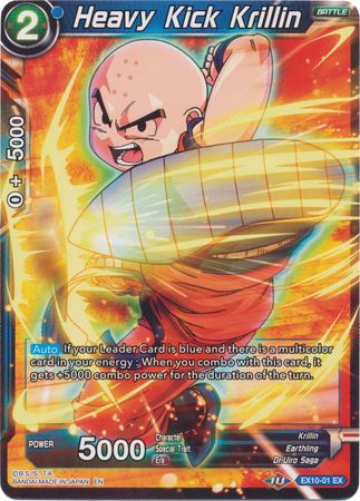 Krillin de patada pesada (EX10-01) [Oleada Namekiana] 