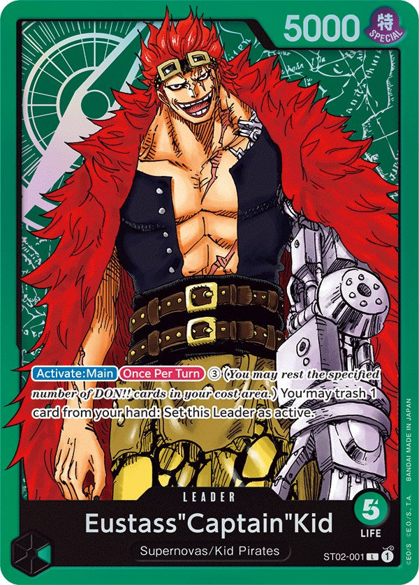 Eustass"Capitán"Kid (001) [Mazo inicial: Peor generación] 