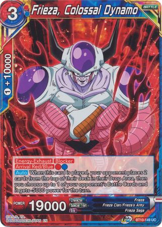 Freezer, Colossal Dynamo (BT10-149) [Rise of the Unison Warrior] 