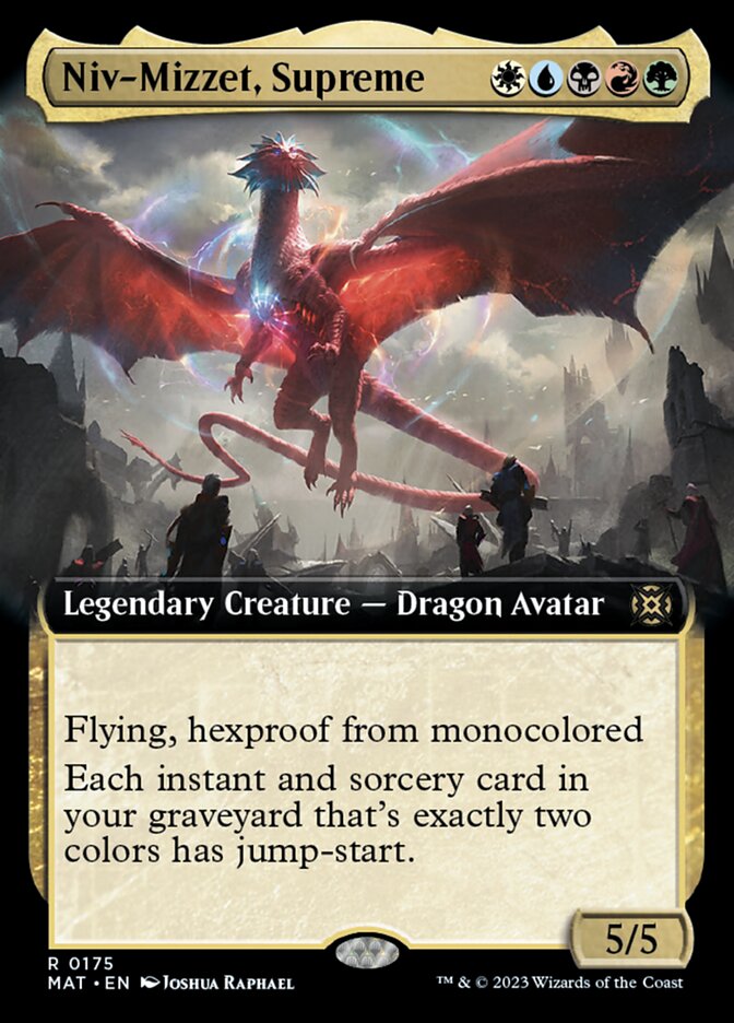 Niv-Mizzet, Supremo (Arte extendido) [La marcha de la máquina: Las secuelas] 