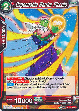 Guerrero confiable Piccolo (BT8-013) [Maquinaciones maliciosas] 