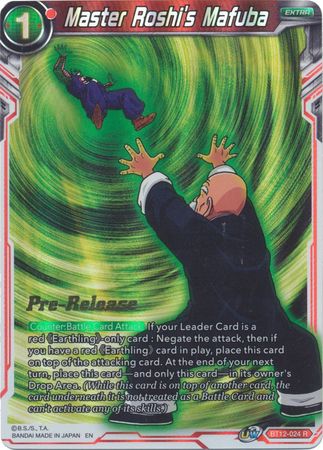 Mafuba del Maestro Roshi (BT12-024) [Promociones de presentación de Vicious Rejuvenation] 