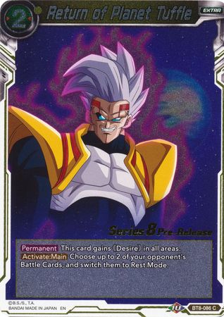 Return of Planet Tuffle (BT8-086_PR) [Promociones de presentación de Malicious Machinations] 
