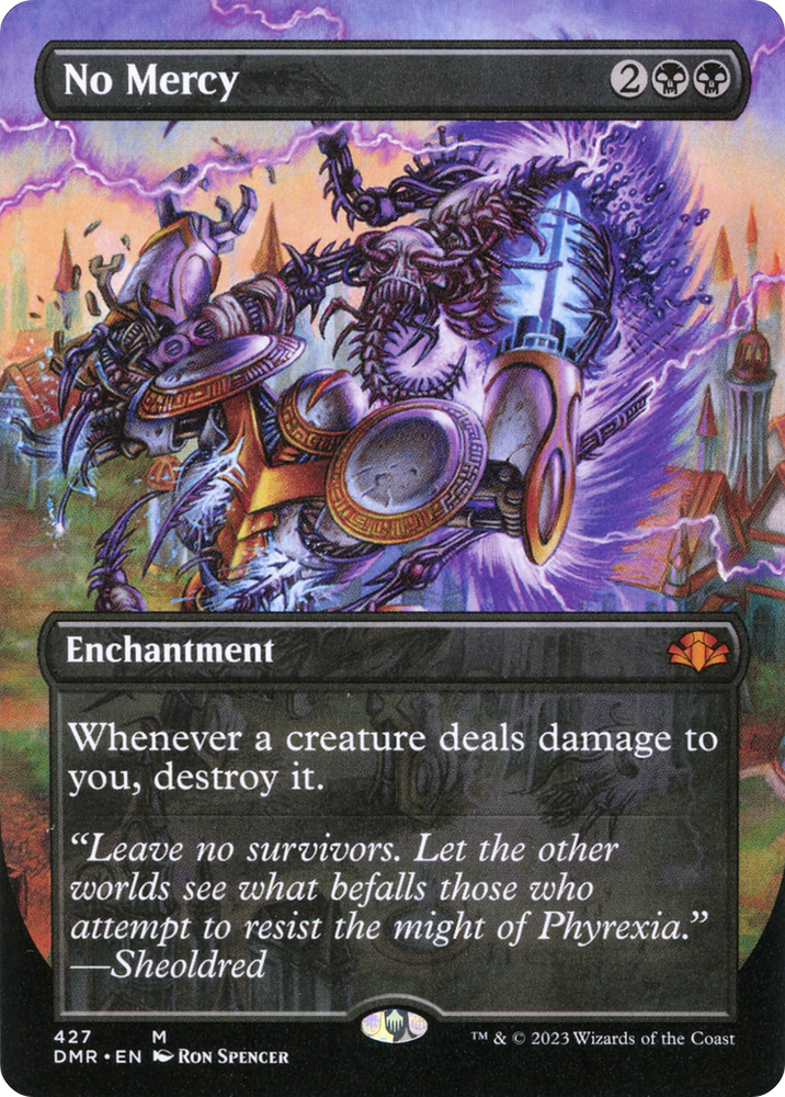 No Mercy (Arte alternativo sin fronteras) [Dominaria Remastered] 