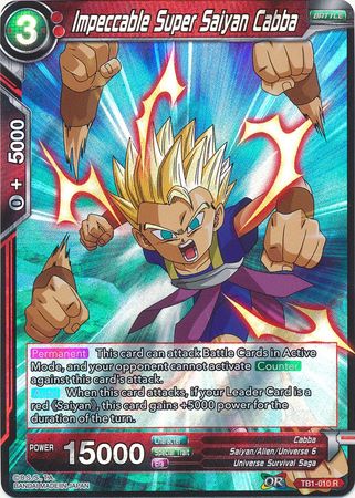 Impecable Super Saiyan Cabba (TB1-010) [El Torneo del Poder] 