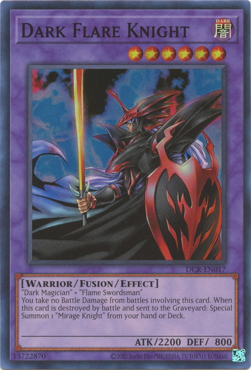 Dark Flare Knight (25th Anniversary) [DCR-EN017] Super Rare