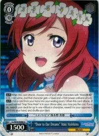 "Door to Our Dreams" Maki Nishikino (LL/W34-E084 U) [Love Live! Vol. 2] - Blue Jay's Cauldron