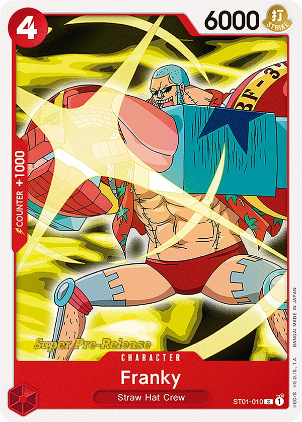 Franky [Súper mazo inicial de prelanzamiento: Equipo de Sombrero de Paja] 