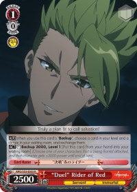 "Duel" Rider of Red (APO/S53-E033 R) [Fate/Apocrypha] - Blue Jay's Cauldron
