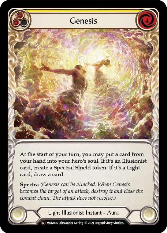Génesis [U-MON006-RF] (Monarch Unlimited) Lámina arcoíris ilimitada 