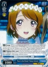 "Door to Our Dreams" Hanayo Koizumi (LL/W34-E082 U) [Love Live! Vol. 2] - Blue Jay's Cauldron