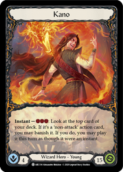 Kano // Nebula Blade [U-ARC114 // U-ARC077] (Arcane Rising Unlimited) Ilimitado Normal 