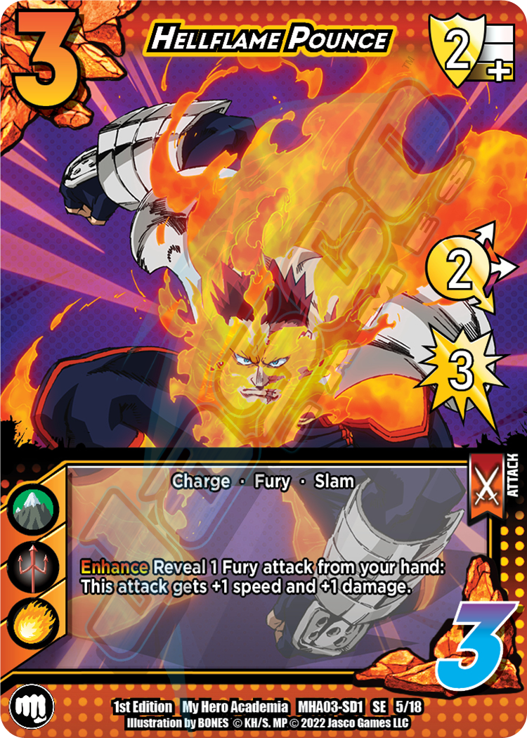 Hellflame Pounce [Endeavor Clash Deck]