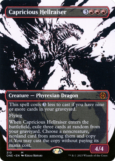 Capricious Hellraiser (Icor sin fronteras) [Phyrexia: Todos serán uno] 