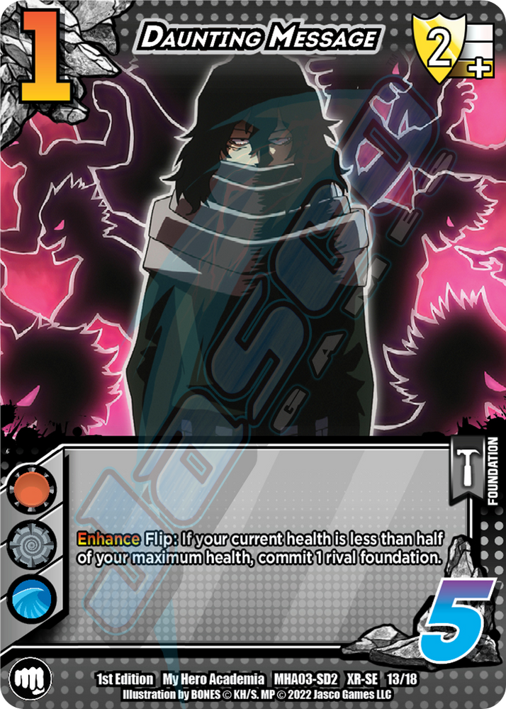Mensaje desalentador [Eraser Head Clash Deck XR] 